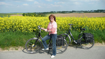 Helga mit unseren Pedelcs
